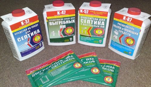 Препараты для очистки септиков и выгребных ям
